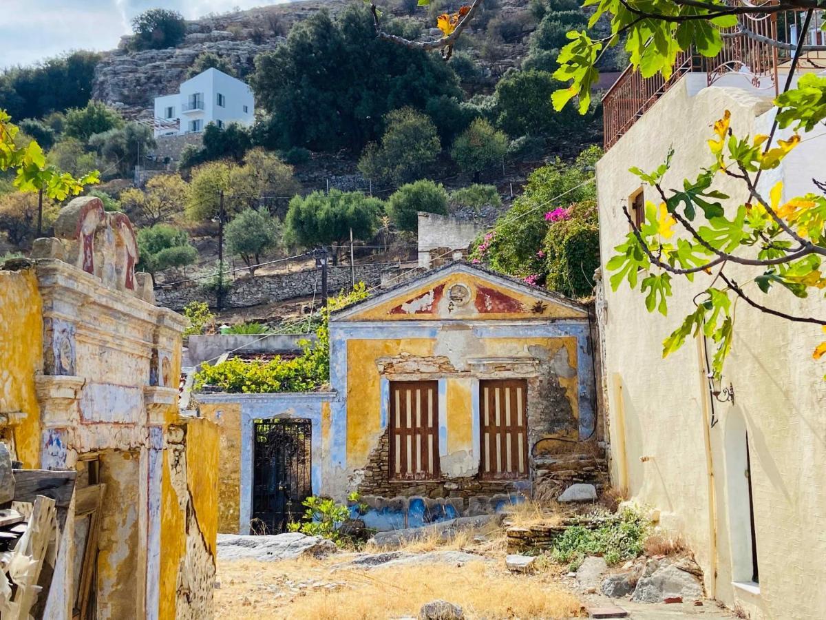 Little Blue In Chorio, Symi Villa Exterior photo